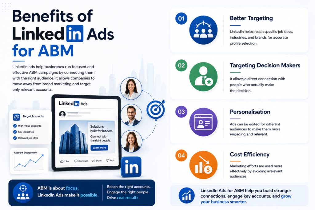 benefits of linkedIn ABM ads