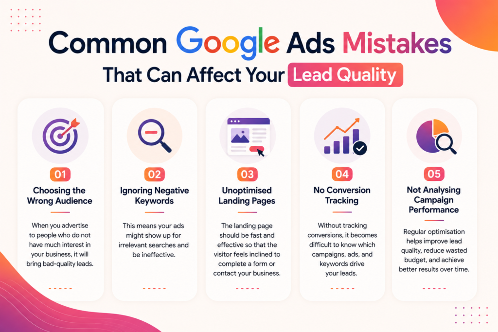 mistakes we make that will affect the lead quality 
